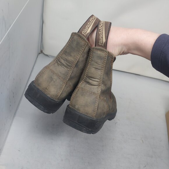 Blundstone WOMENS Chelsea Rustic Brown Boot - Picture 10 of 10